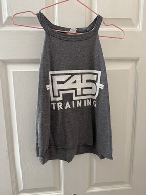 Women's Gray Muscle Tank